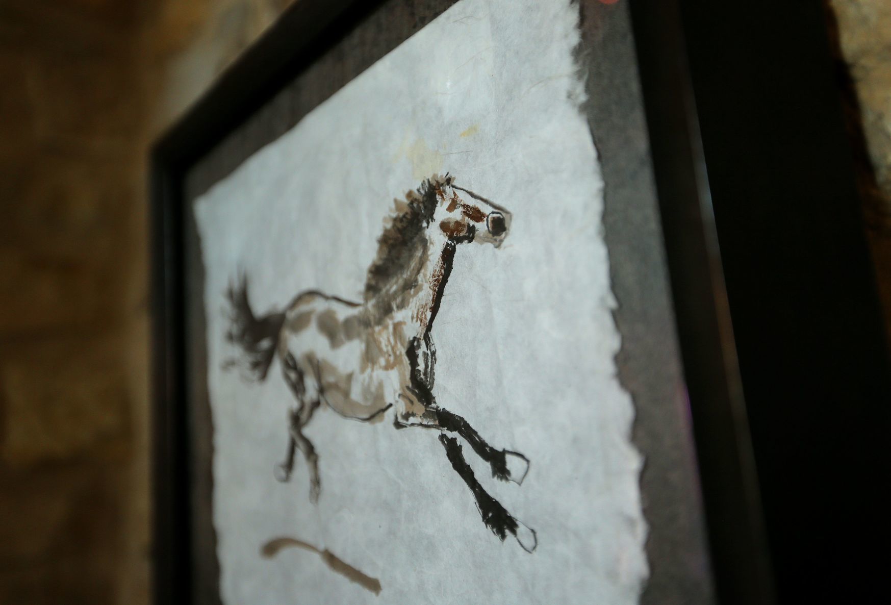 At home: Ron Brown's Franklin County ranch
